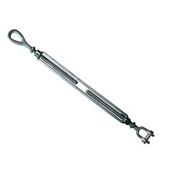 G-6315 1 x 24 Green Pin Eye & Jaw Turnbuckle Galvanized WLL 4.5T