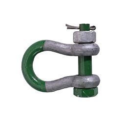 G-5263 5/8 Green Pin Super Shackle Galvanized with Stainless Pin WLL 5T
