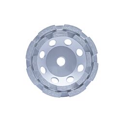 4 x 5/8-11 Standard Double Row Diamond Cup Grinder
