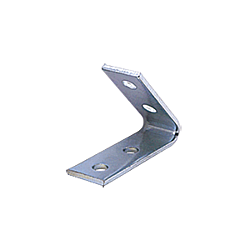 A-3174-2  45° Closed Angle Bracket 4 Hole Electro-Galvanized