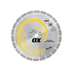 12 x 1in-20mm Ox Trade General Purpose Segmented Diamond Blade
