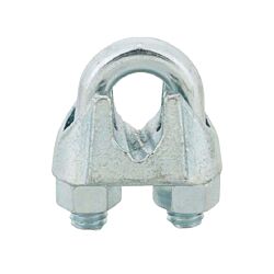 3/16 Wire Rope Clip Malleable Electro-Galvanized