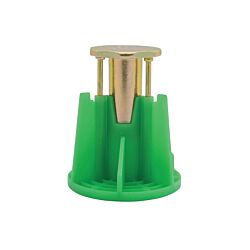 PFM2521150 3/8" Wood-Knocker II+ Concrete Insert Green 100/Box
