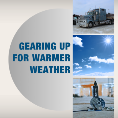 Gearing Up For Warmer Weather 