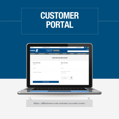What is Allfasteners Customer Portal Account?