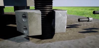 Faster Anchor Bolt Installation with the Split Nut